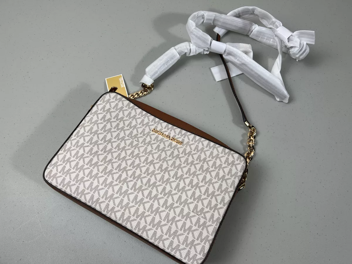 Michael Kors Signature Jet Set Large East/West Crossbody Bag