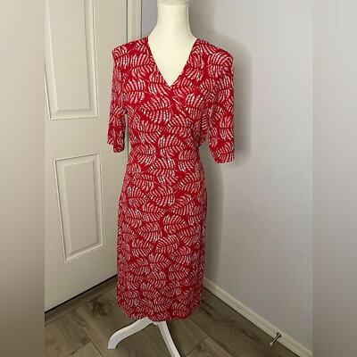 daisy fuentes red dress Wrap Dress by Daisy Fuentes