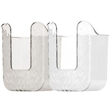 Wall Mounted Wipes Dispenser Refillable Tissue Storage Box Case For Bathroom