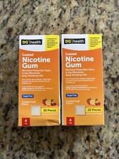 2-20 Pieces DG Nicotine Gum Exp 08/2026