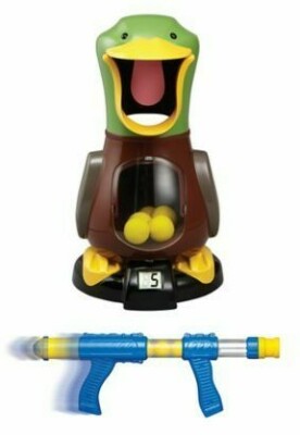 Sharper Image Hungry Duck Target Feeding Game with Sound