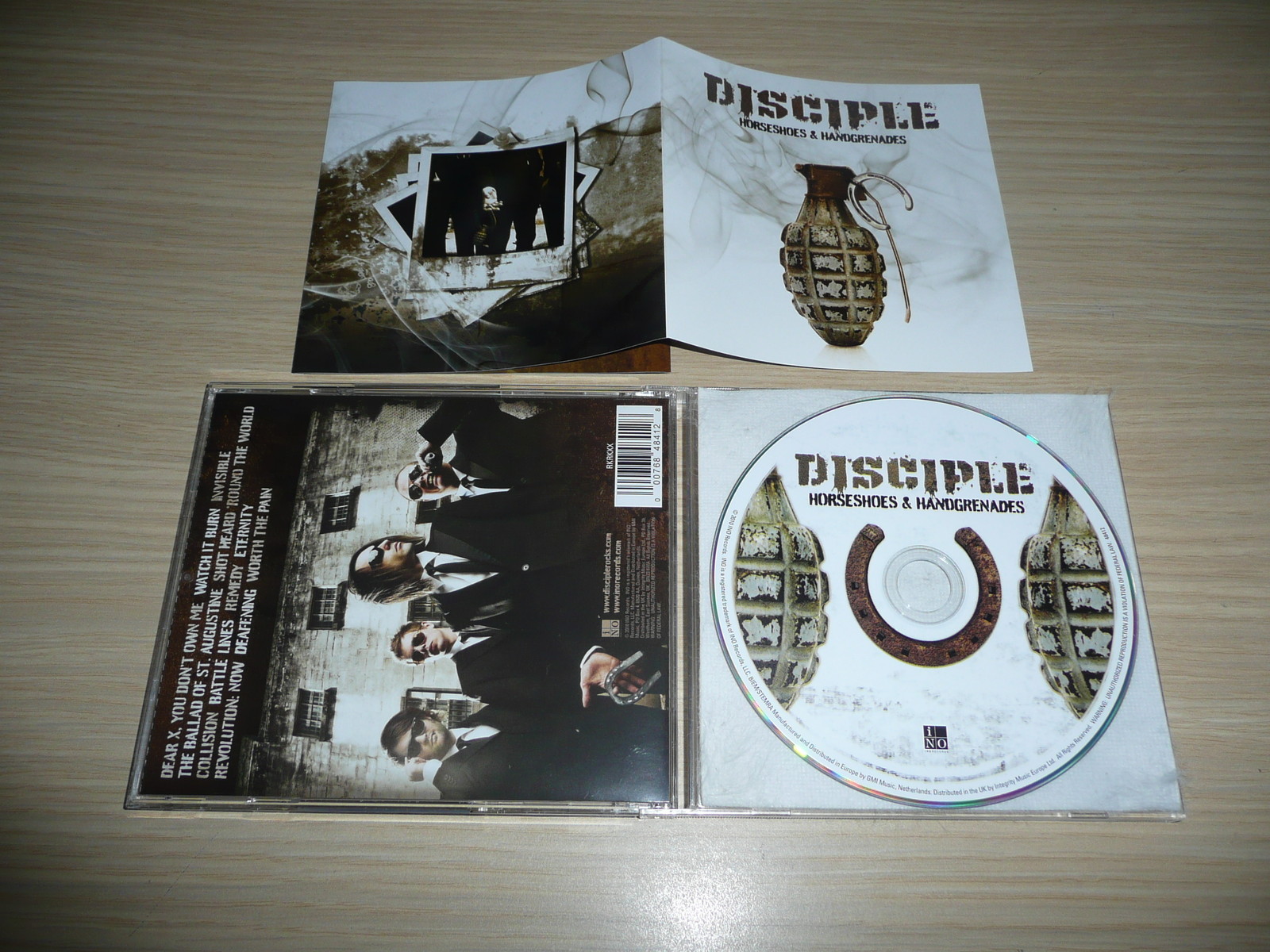 @ CD Disciple - Horseshoes & Handgrenades / INO RECORDS 2010 | eBay