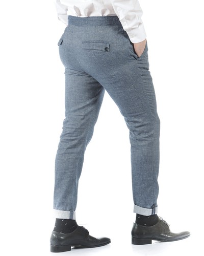 Pantaloni Daniele Alessandrini Jeans Trouser Uomo Blu P3341S19853700 23 - Picture 4 of 11