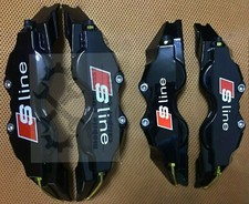Black S Line Brake Caliper Cover Engineering Plastic For Audi Q3a3q2a4 F11r9 Black S Line Brake Caliper Cover Engineering Plastic For Audi Q3a3q2a4 F11r9