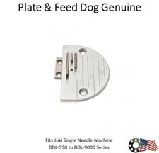 Needle Plate & Feed Dog Folder Juki Machine Genuine
