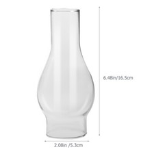 Oil Lamp Chimney Replacement Vintage Style Clear Kerosene Lamp Shade Chimney