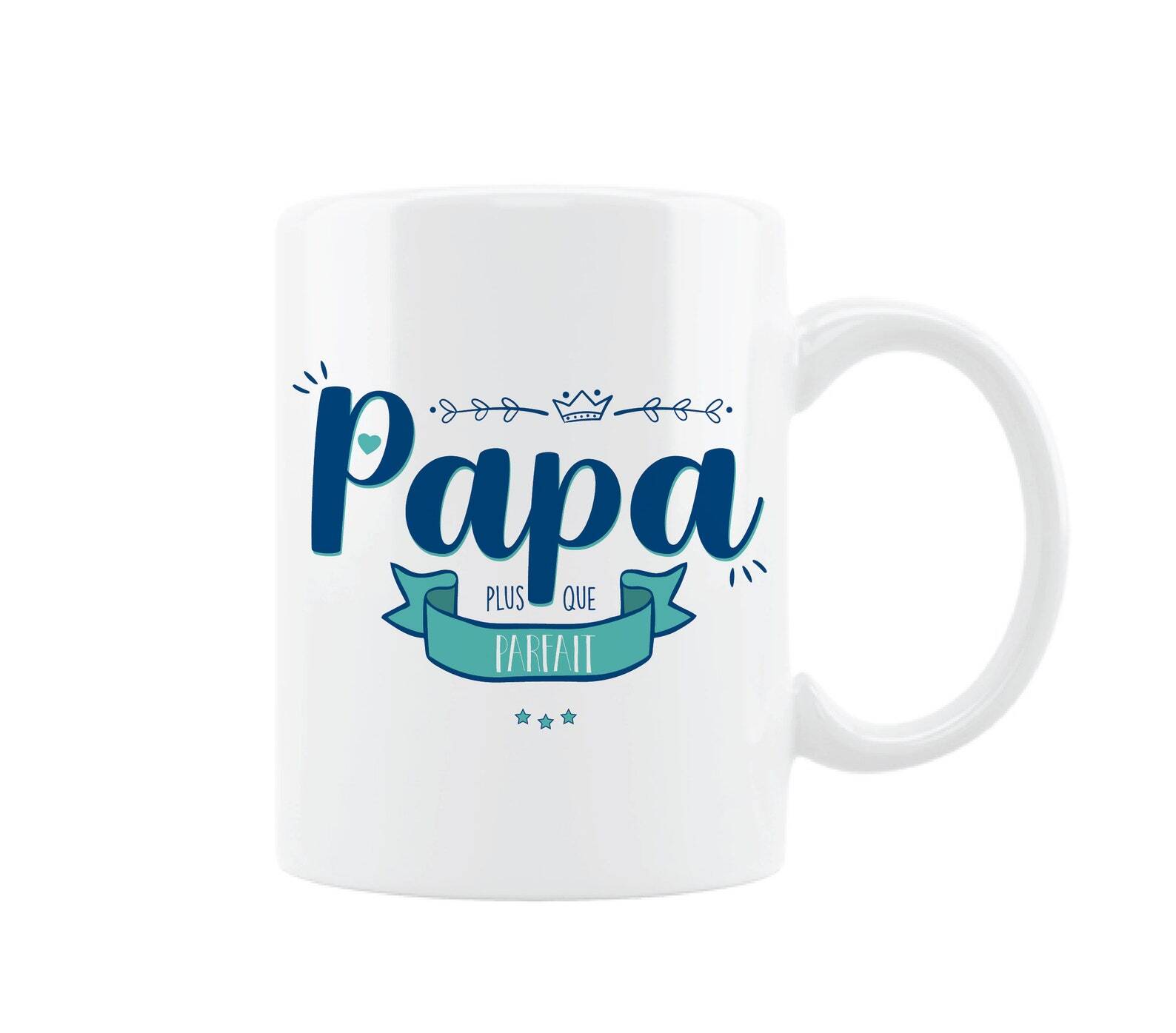 Personalised Mug Dad More Than Perfect. Birthday Gift For Father