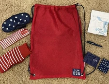 United Airlines Team USA RED Amenity Kit Olympics Polaris Business Class *NEW*