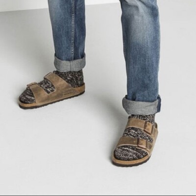 Birkenstock Arizona Oiled Leather Sandals Mens Size 45  display picture 3