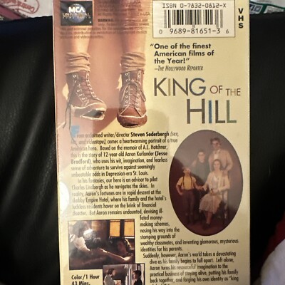 King of the Hill (VHS, 1994) for sale online | eBay