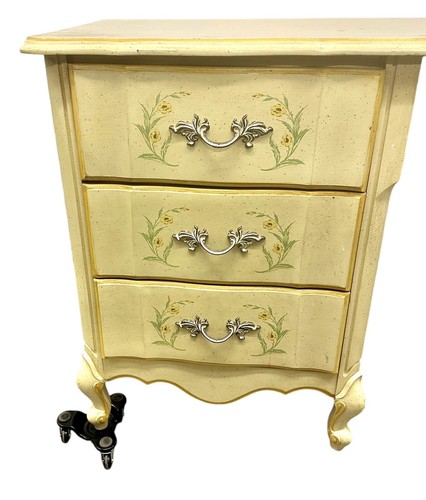 French Provincial Solid Wood Writing Desk Dresser Dressing Table Table Vintage g - Picture 2 of 18
