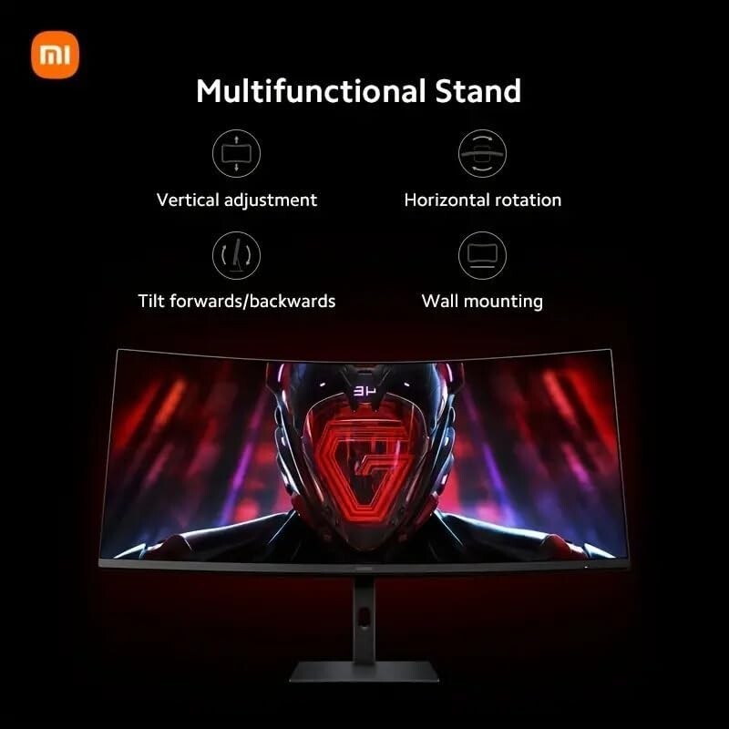 Xiaomi Curved Gaming Monitor 34-inch 180Hz High Reshed Rate 1ms