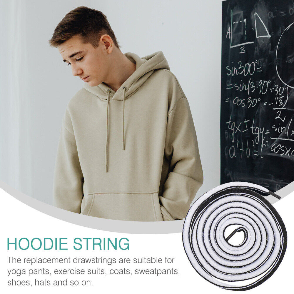 5mm Cotton Hoodie String, Basic Strings, Hoodie Replace Drawingstring