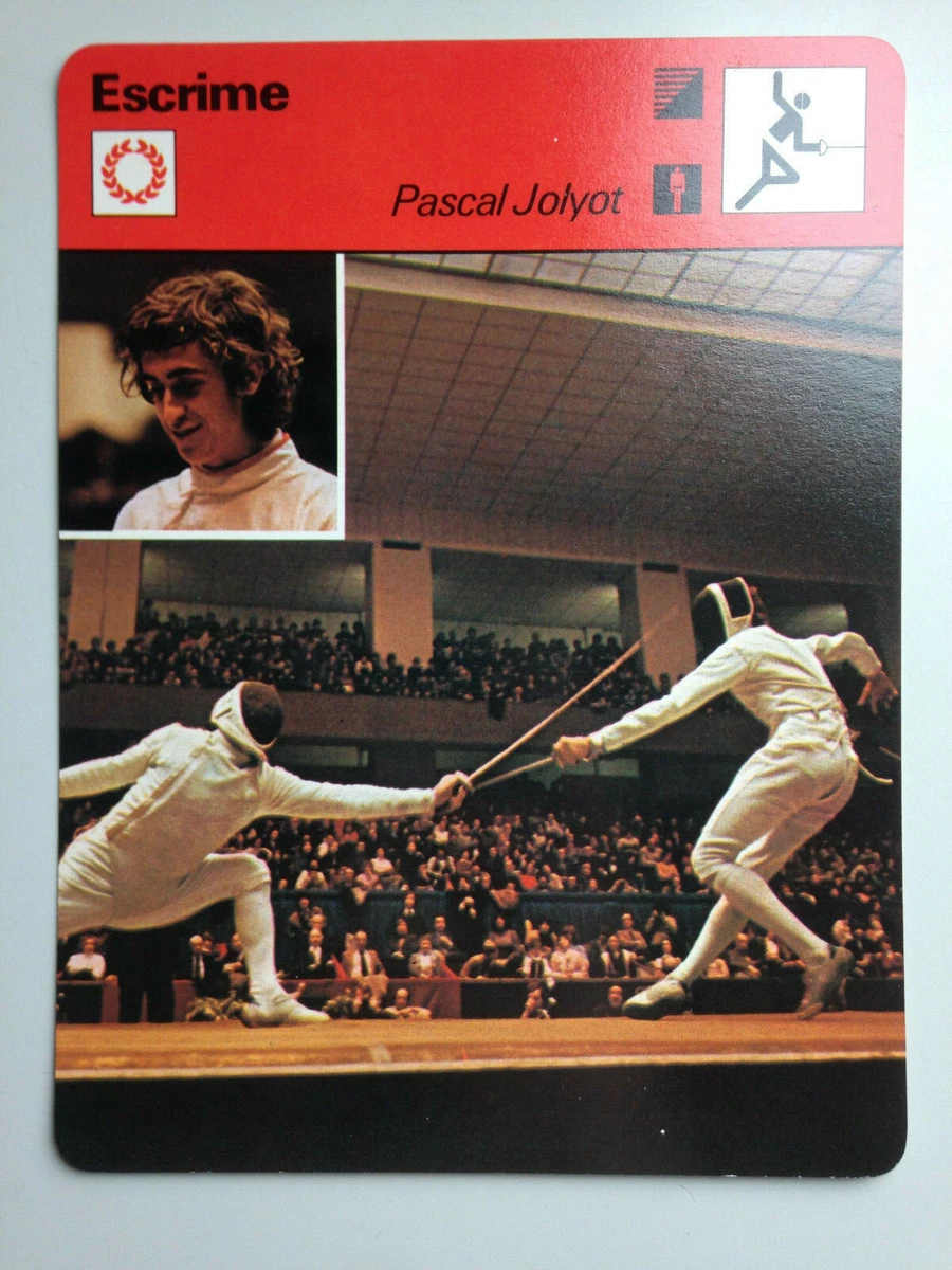 Carte Postale Vintage – Escrime – Philippe Riboud – Éditions Rencontre 1979