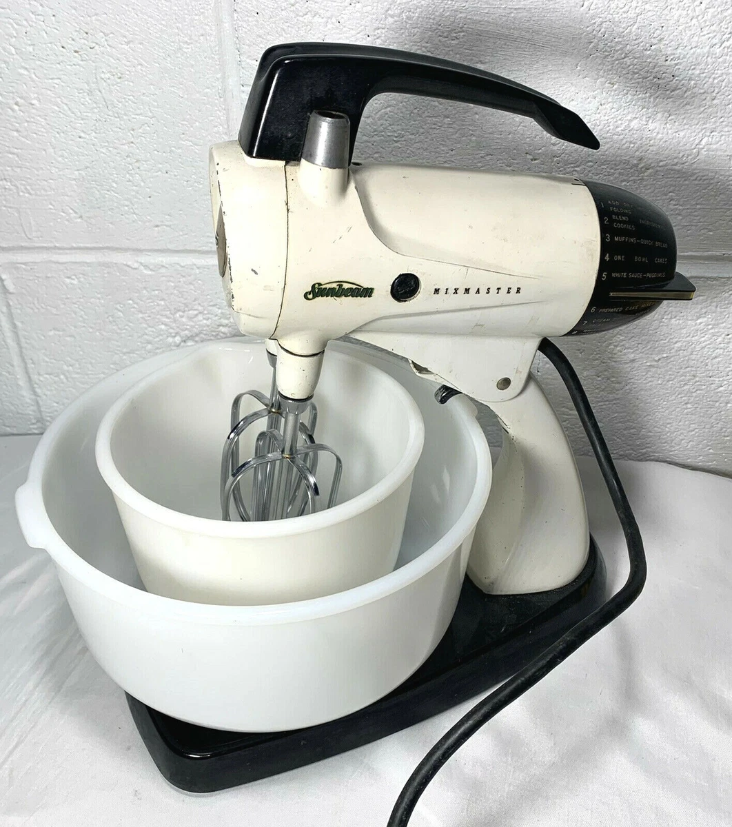 Vintage 1955 Sunbeam Mixmaster Stand Mixer - Model 11 in Working Condition