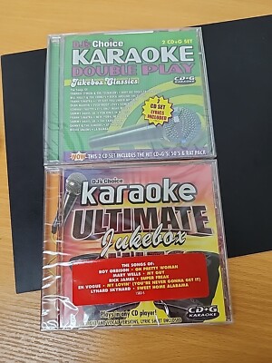 (2) Karaoke Djs Choice Karaoke Brand New