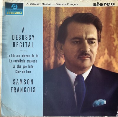 SAX 2469, EMI Blue silver Stereo Samson. Francois played Debussy ED1, RARE NM