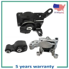 3PCS Engine Motor & Transmission Mount Auto Trans For 2014-2016 Mazda 3 2.0L