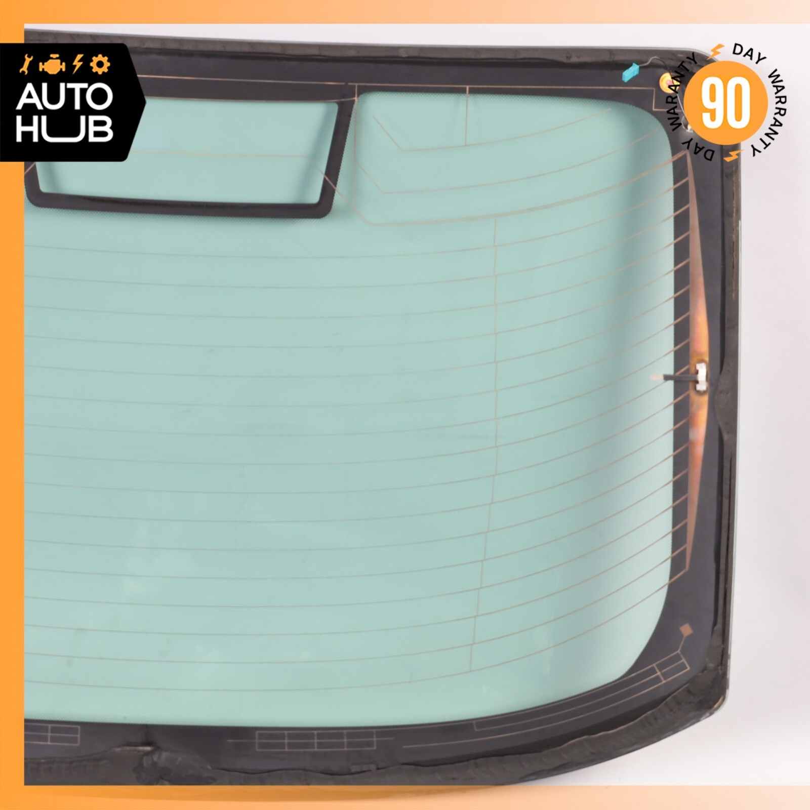 08-18 Maserati GranTurismo M145 Rear Windshield Wind Shield Back Glass OEM 70k