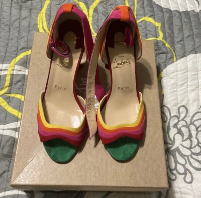 Christian Louboutin degratissimo suede Sandals-Size 39