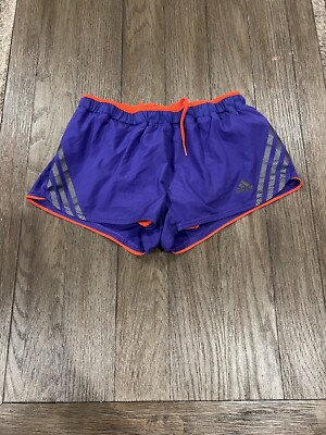 Womens Lined Briefs Adidas Supernova Purple Running Shorts Small S