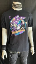 TUFF "What Comes Around Goes Around" Concert T-Shirt Stevie Rachelle Small - 4XL