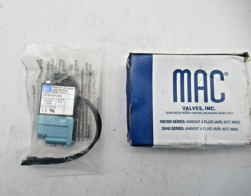 Elettrovalvola MAC TM-DAAP-1DA 120Vac - Nuova In Scatola