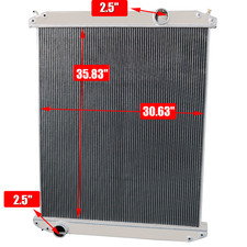 Fit 1996-07 Freightliner Century Columbia 10.8 11.1/12/12.5/12.7L 3Row Radiator
