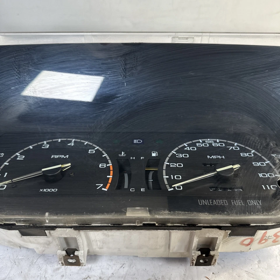 93-94 Isuzu Amigo Pickup Instrument Speedometer Cluster Gauge A6 Foto 3 de 4
