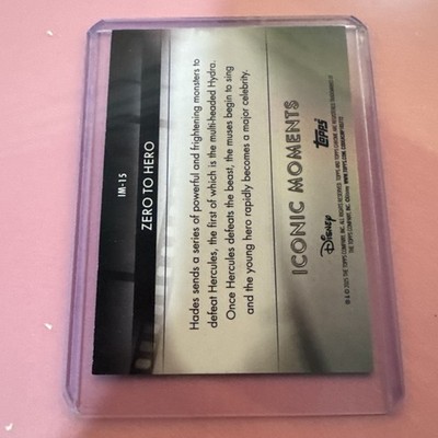 2025 Topps Chrome Disney #IM-15 Zero to Hero - Hercules Iconic Moments