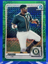 Robert Pauson Bowman Chrome Green Mojo /99