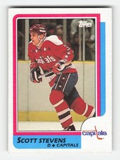 1986-87 Topps #126 Scott Stevens Near Mint or Better