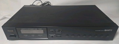 Sansui Quartz PLL Synthesizer AM/FM Stereo Tuner T-E550 - TESTED! 