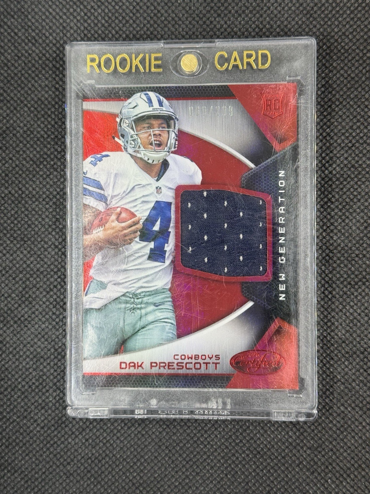Dak Prescott Panini Certified New Generation Jerseys #29 Red