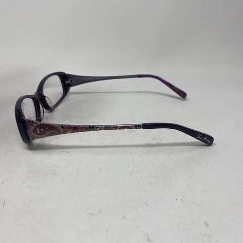 Vera Bradley Eyewear BRITTANY BERRY PAISLEY 51-15-135 PURPLE +Q28 - Picture 2 of 7