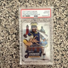 2025 Topps Chrome - Home Field Advantage William Contreras #HA-30 PSA 10