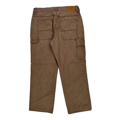 Schmidt Carpenter Pants - 34W 29L Brown Cotton