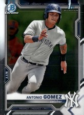 2021 Bowman Chrome Prospects #BCP-82 Antonio Gomez - YANKEES -BUY 3 GET 1 FREE
