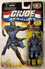 GI Joe 25th Anniversary Animated Resolute Cobra Commander Enemy MOSC Hasbro 2008