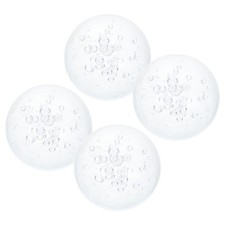 4Pcs Reusable Bubble Glass Balls Transparent Crystal Globe Decorative Orbs