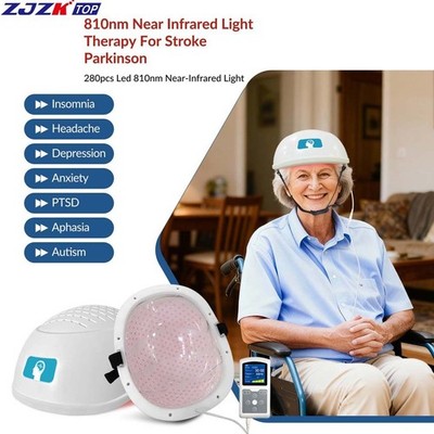 810nm NIR Brain Helmet PBM for Neurogenesis Reduced Inflammation & Memory Aid