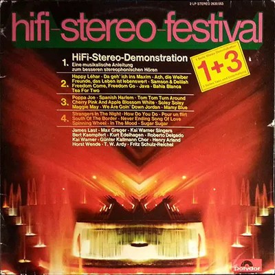 2xLP James Last / Kurt Edelhagen / Max Greger a.o. Hifi-Stereo-Festival 1+3