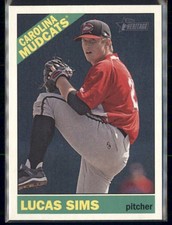 2015 Topps Heritage Minor League Edition - Lucas Sims #14 (RC)