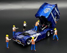 Scania R Highline CR20H 4x2 + Figurenset "Jaspers" WSI LKW Modelle Maßstab 1:50