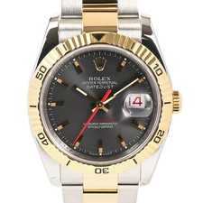 ROLEX Turn-O-Graph 116263 grau Gehäusegröße 36 mm gebrauchte Herrenuhr #11320