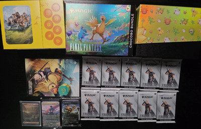 Final Fantasy Chocobo Bundle Minus Chocobo Booster Pack - *Check Description*