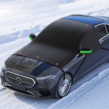 Large Car Windshield Cover for Ice and Snow - Automotive Windshield Snow Covers