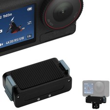 Geekria Magnetic Quick Release Mount Compatible with DJI Action 6 Black