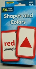 SHAPES AND COLORS FLASH CARDS