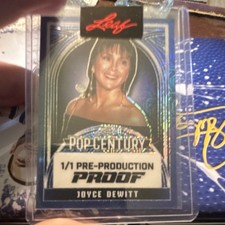Leaf Pop Century 1/1 Pre-Production Proof Joyce Dewitt Non-Sport Trading Card